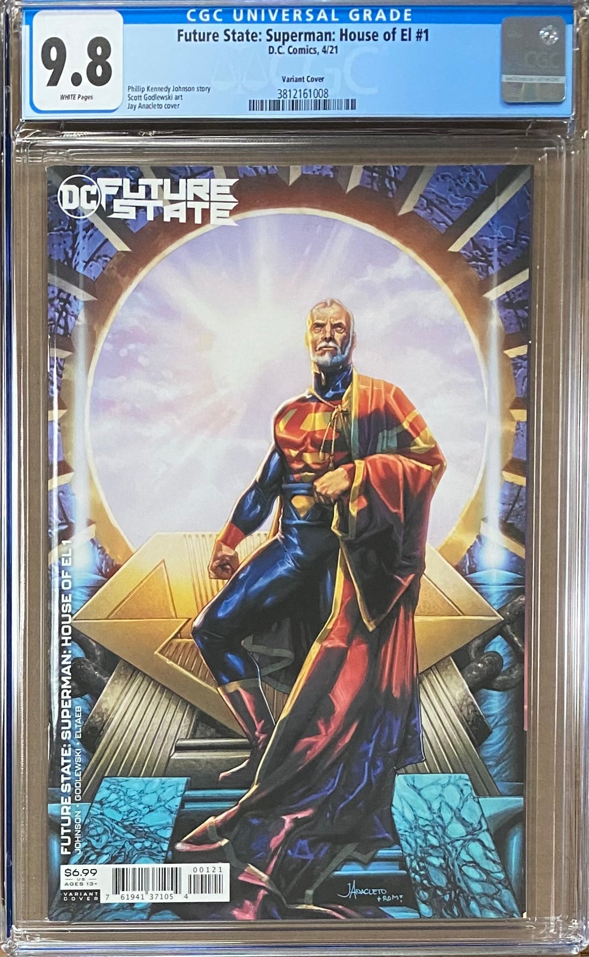 Future State: Superman House of El #1 Variant CGC 9.8
