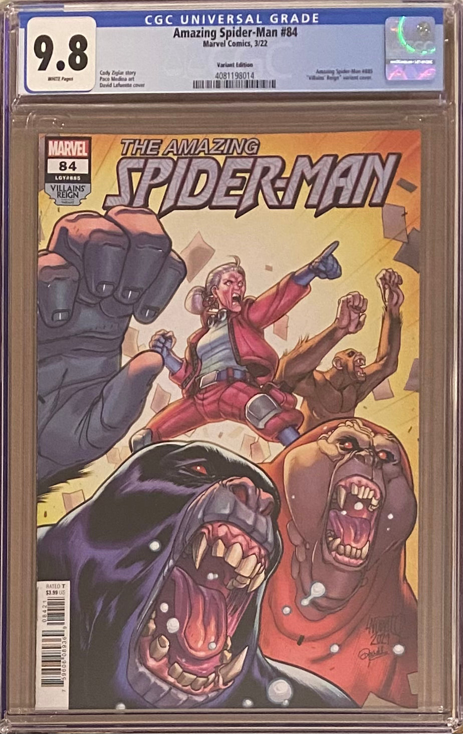 Amazing Spider-Man #84 Lafuente Variant CGC 9.8