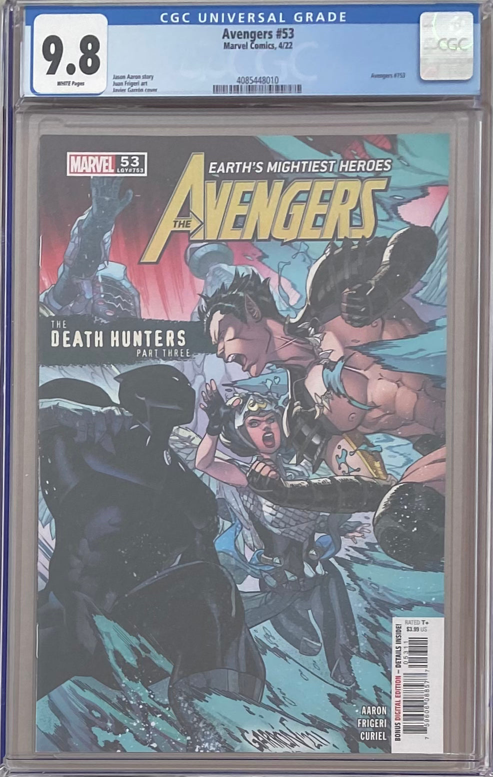 Avengers #53 CGC 9.8 - First Red Panther Suit