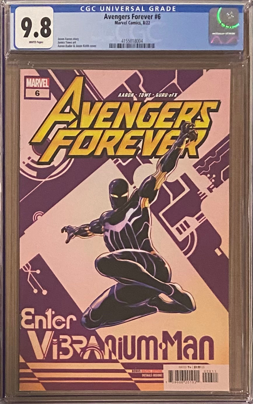 Avengers Forever #6 CGC 9.8 - First Vibranium Man/Star Panther