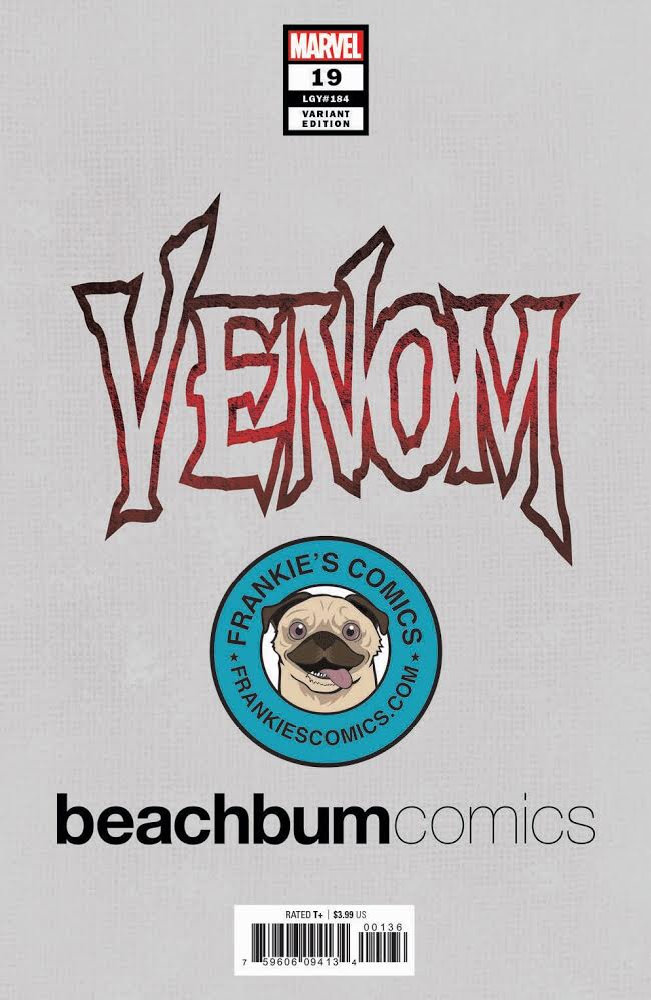 Venom #19 Tyler Kirkham BeachBum Comics Regular/Virgin Exclusive Set