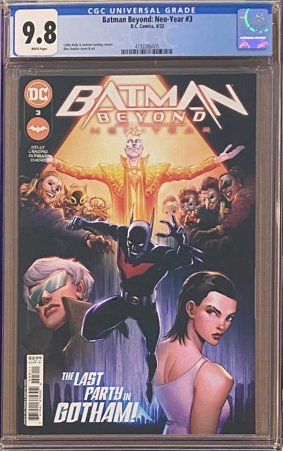 Batman Beyond: Neo-Year #3 CGC 9.8