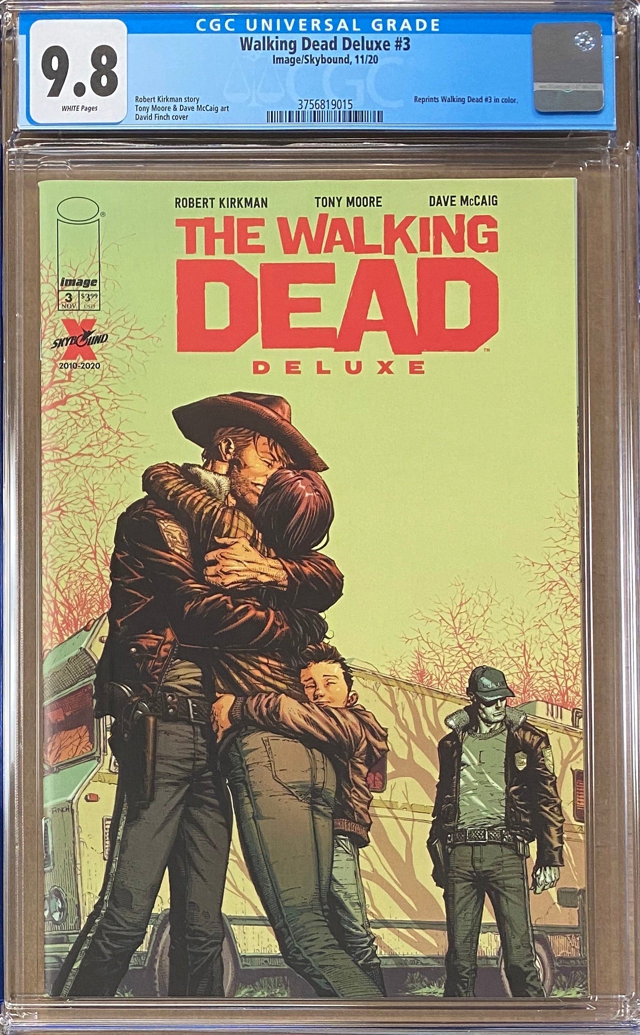Walking Dead Deluxe #3 CGC 9.8