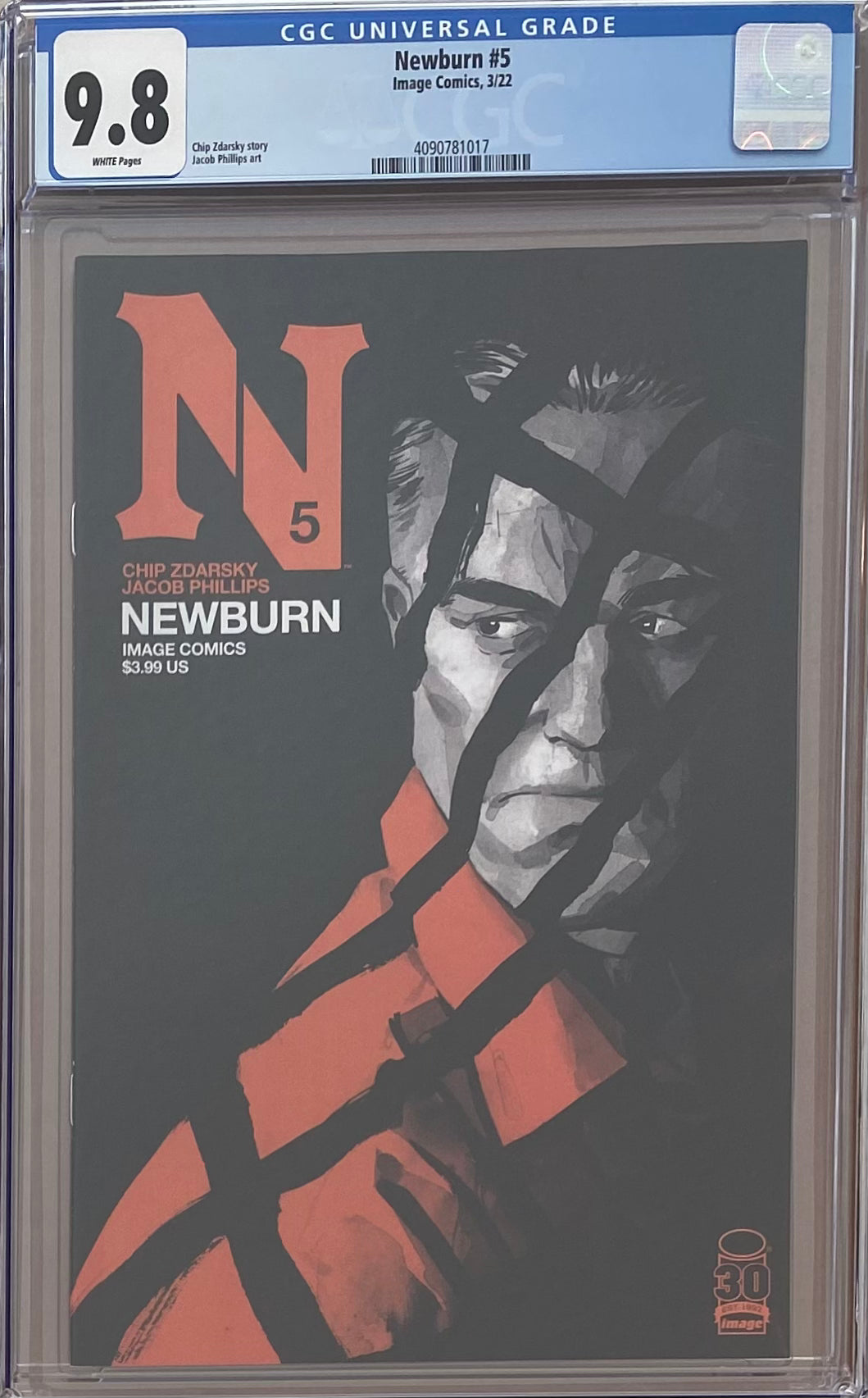 Newburn #5 CGC 9.8