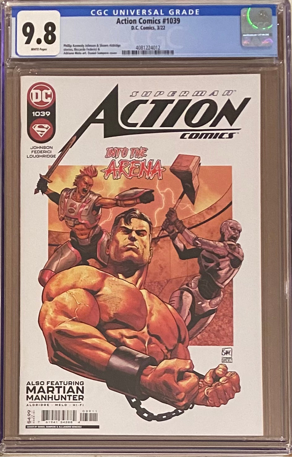 Action Comics #1039 CGC 9.8