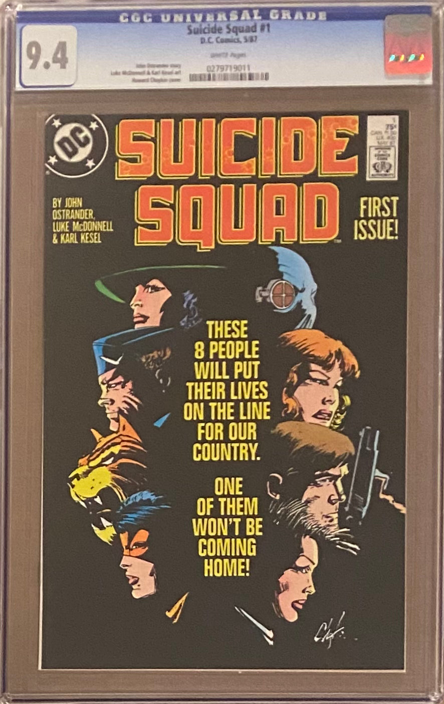 Suicide Squad #1 CGC 9.4