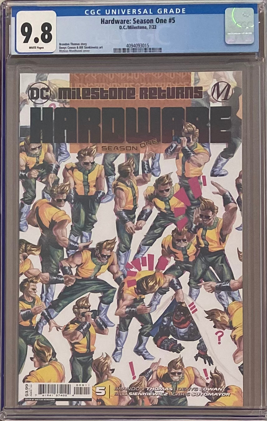 Hardware: Season One #5 CGC 9.8