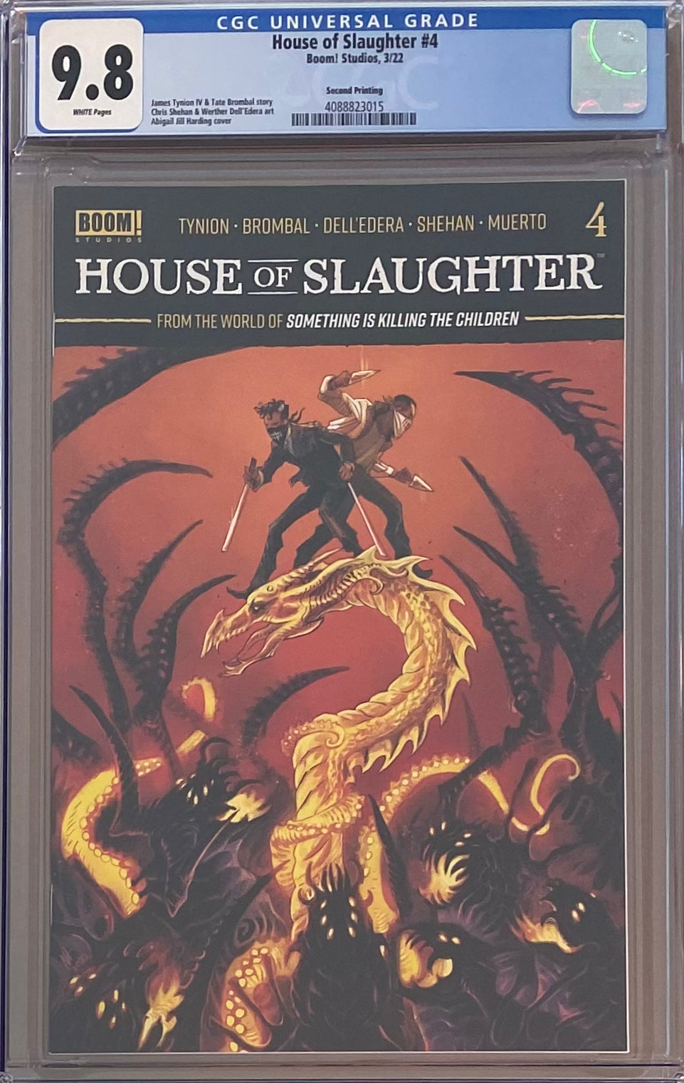House of Slaughter #4 Second Printing CGC 9.8