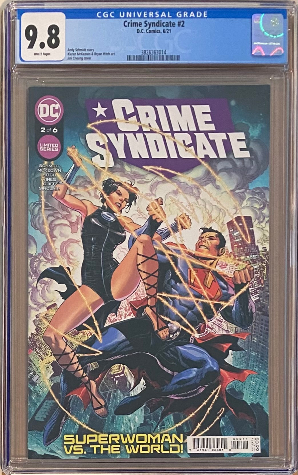 Crime Syndicate #2 CGC 9.8