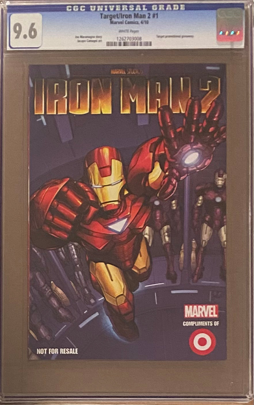 Target/Iron Man 2 #1 CGC 9.6