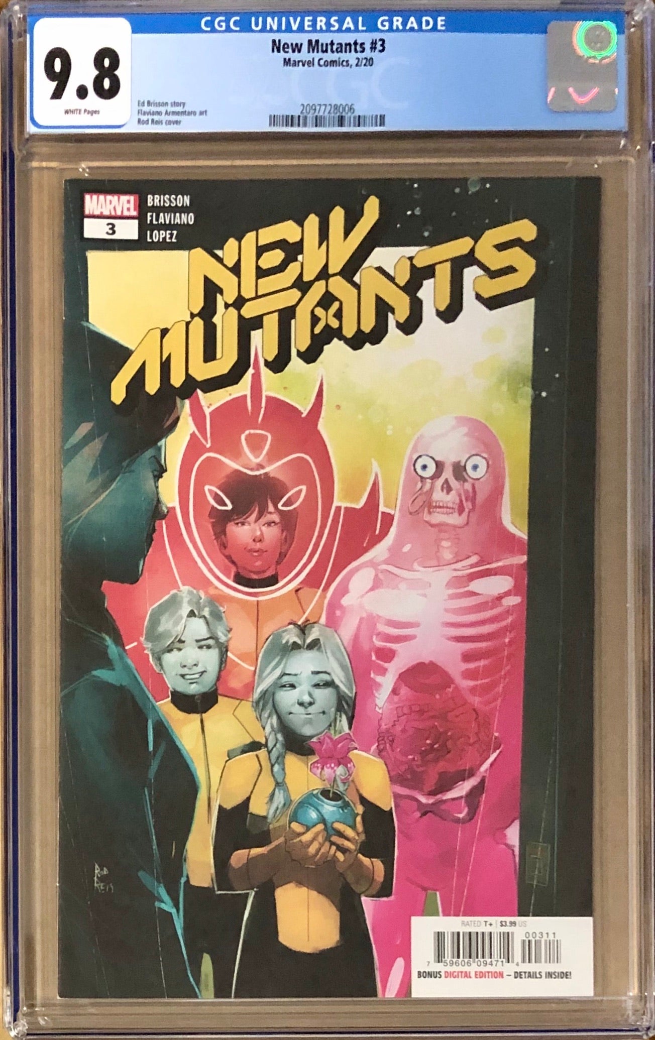 New Mutants #3 CGC 9.8 - Dawn of X!