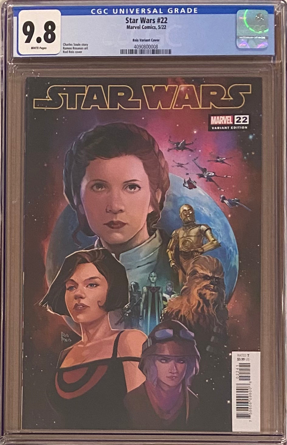 Star Wars #22 Reis Variant CGC 9.8