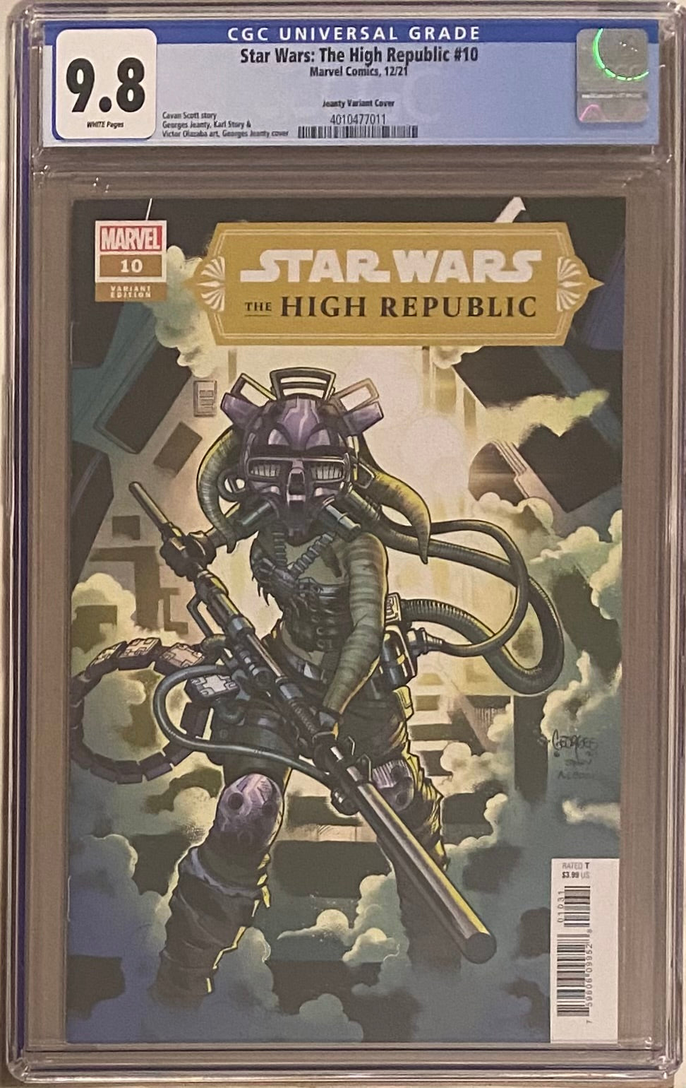 Star Wars: The High Republic #10 Variant CGC 9.8