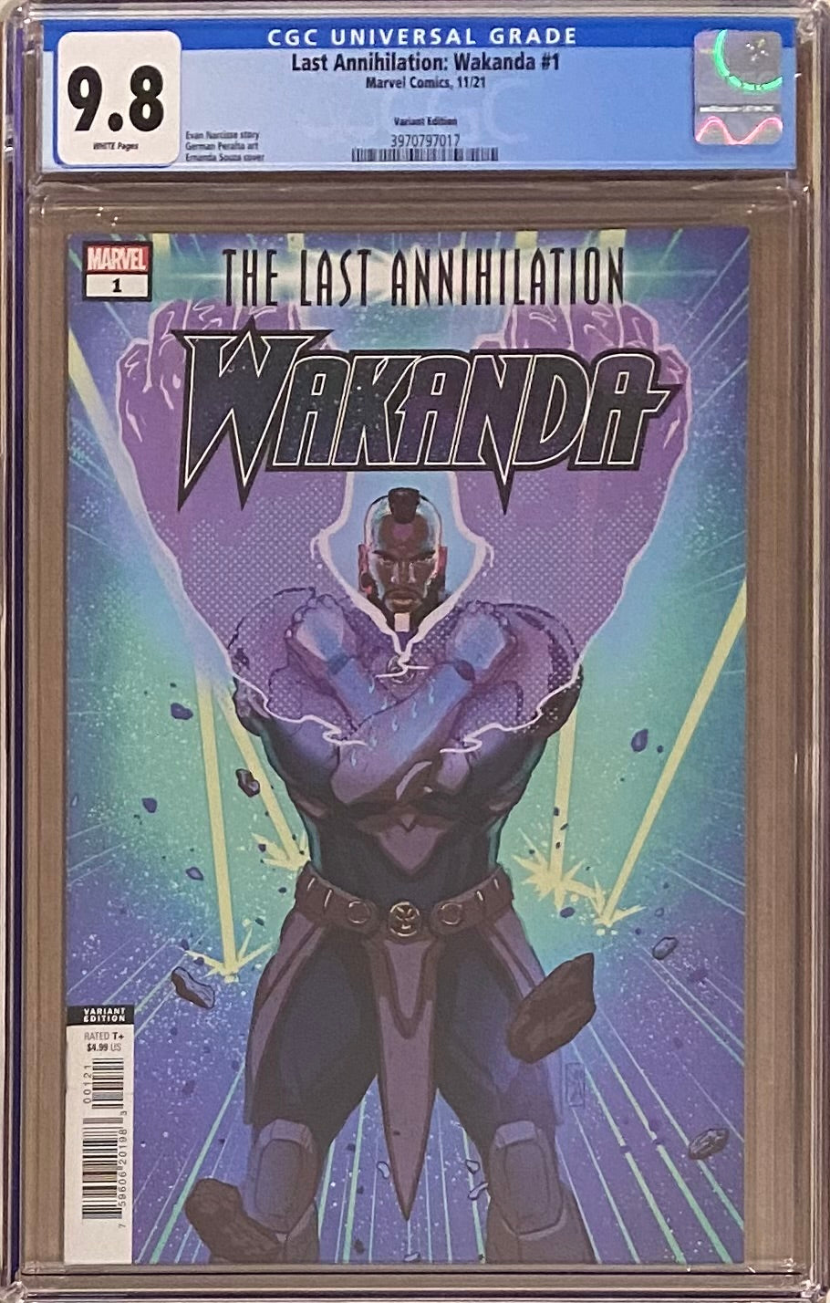 Last Annihilation: Wakanda #1 Variant CGC 9.8