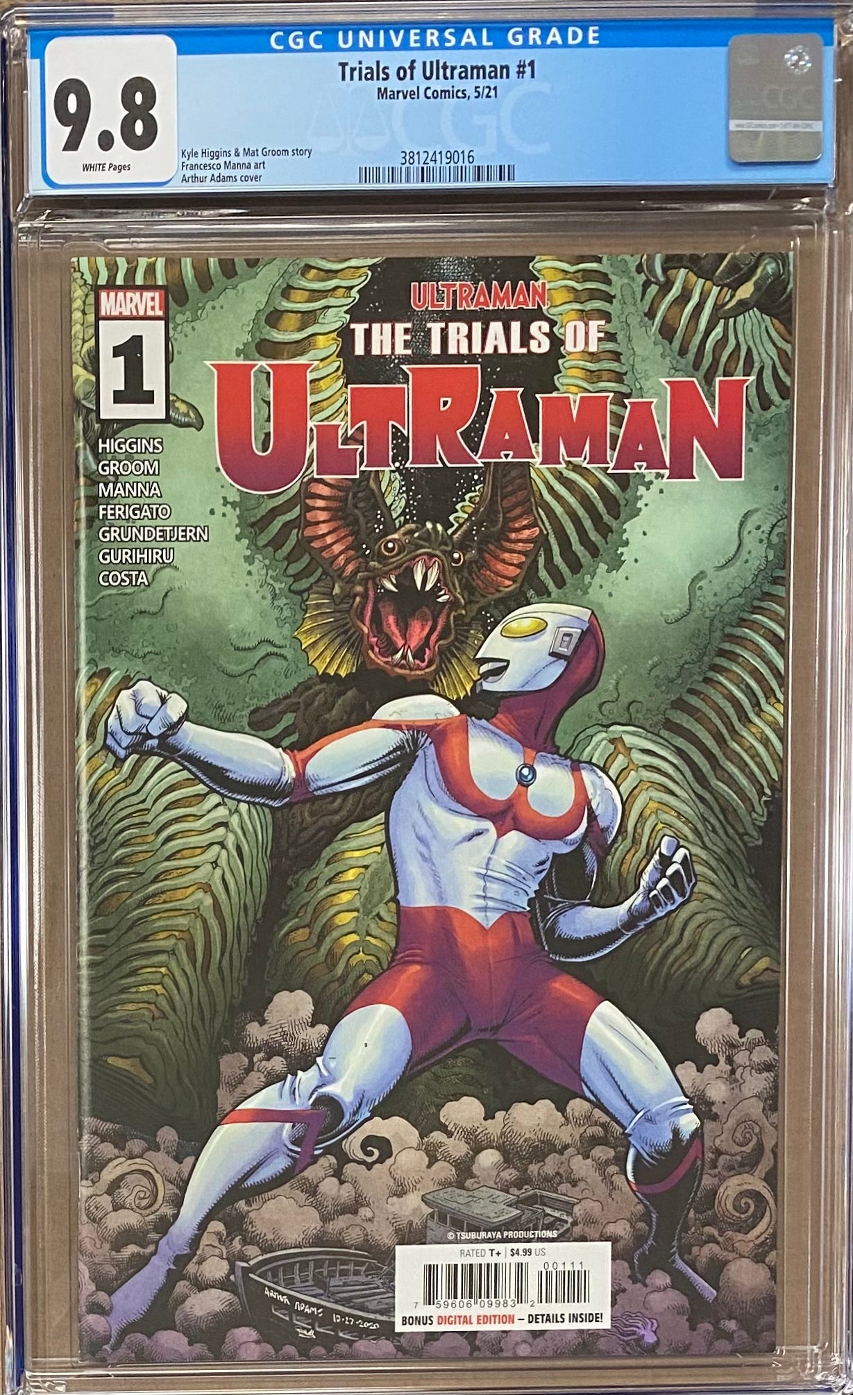 The Trials of Ultraman #1 CGC 9.8