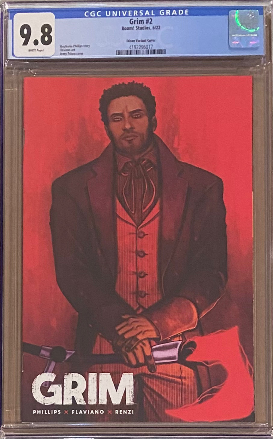 Grim #2 Frison Variant CGC 9.8