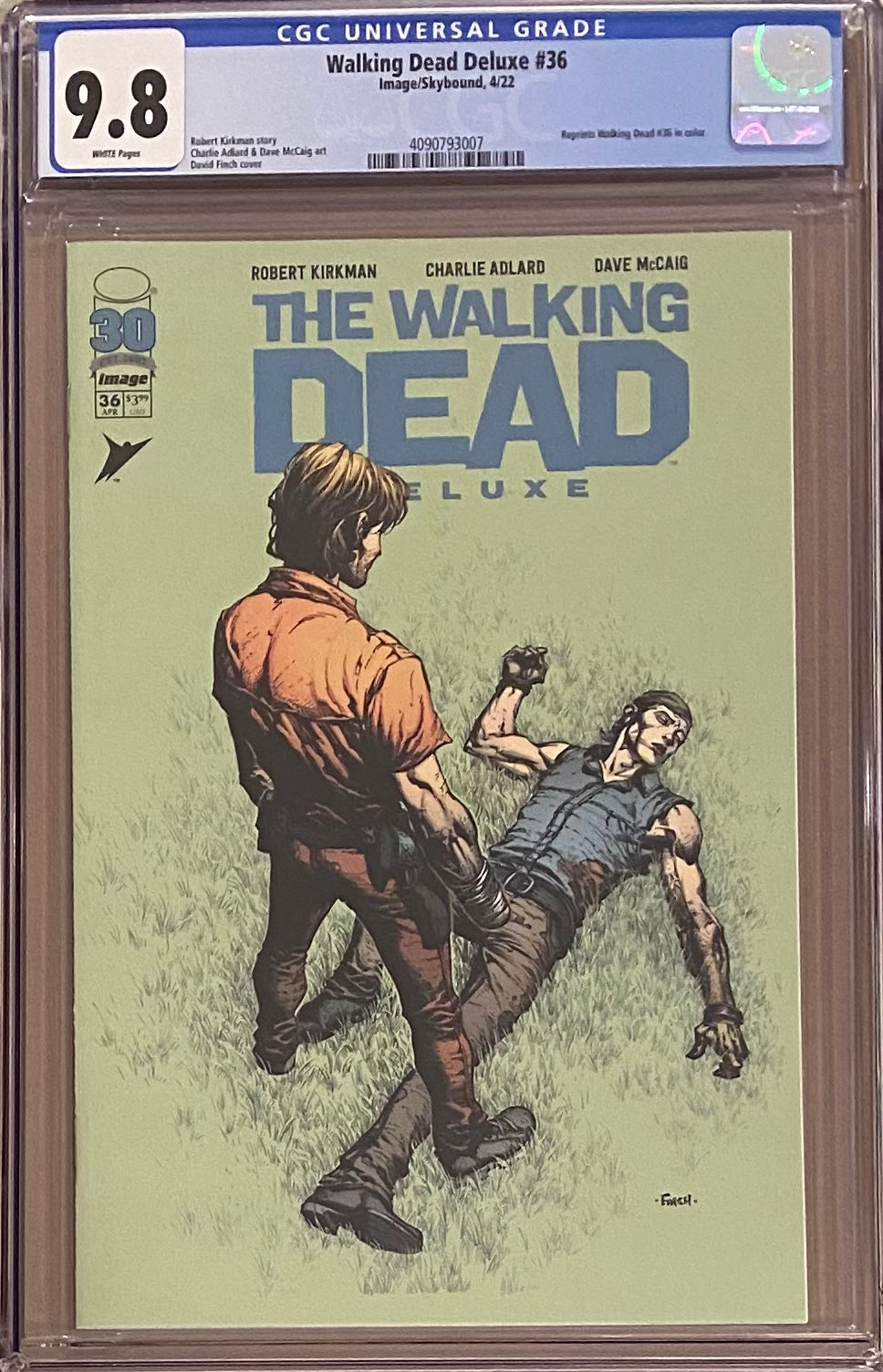 Walking Dead Deluxe #36 CGC 9.8