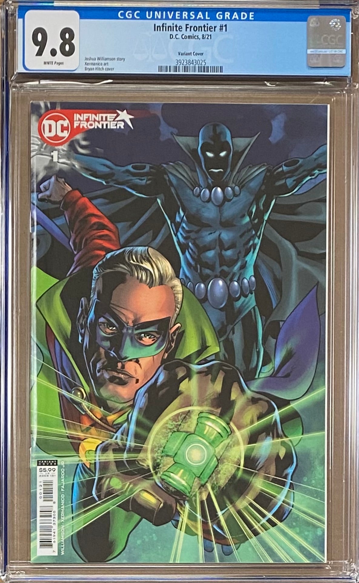 Infinite Frontier #1 Variant CGC 9.8
