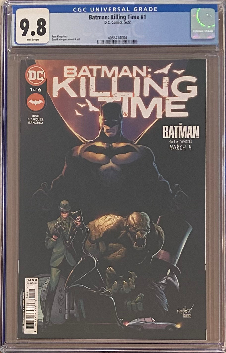 Batman: Killing Time #1 CGC 9.8