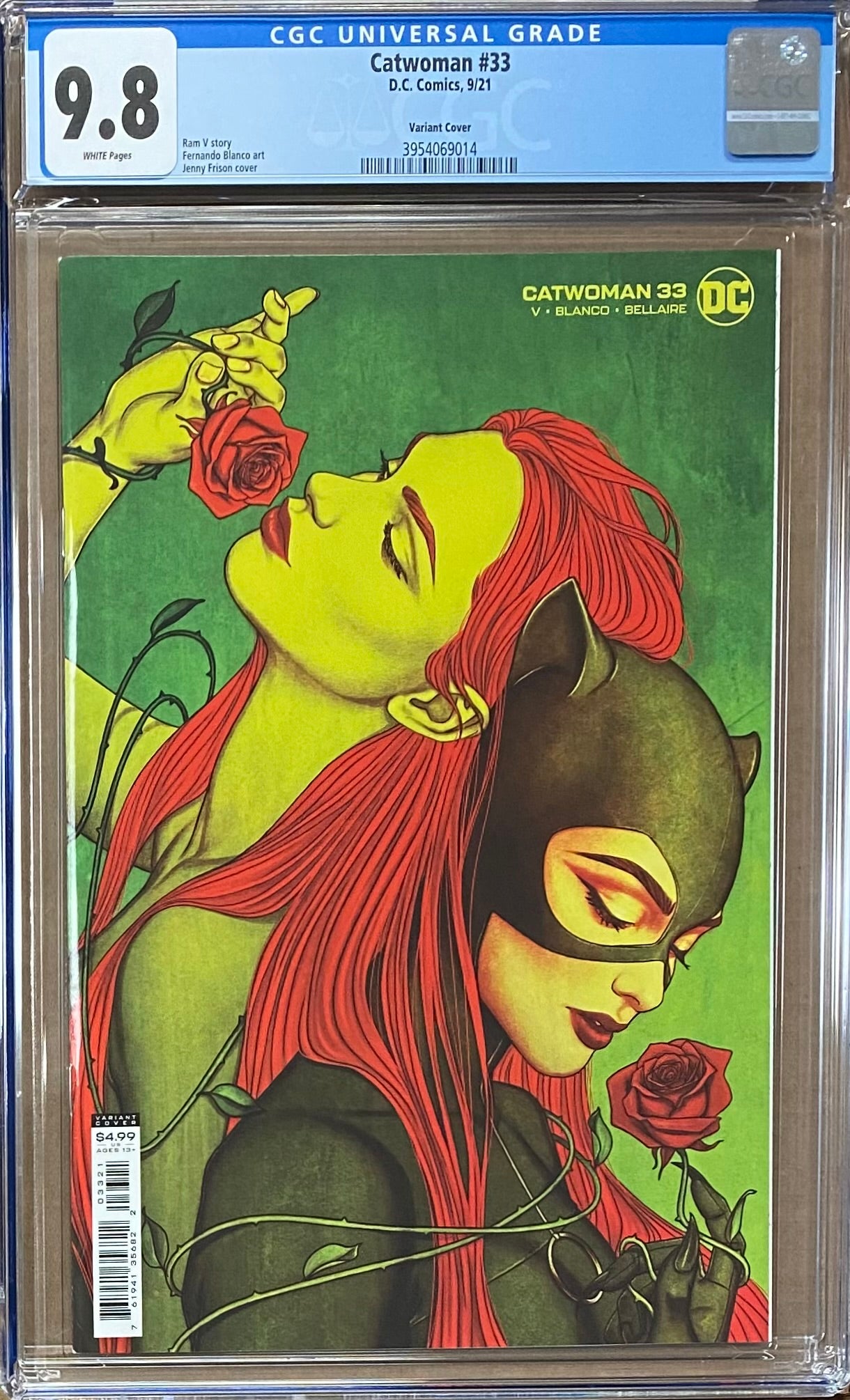 Catwoman #33 Frison Variant CGC 9.8