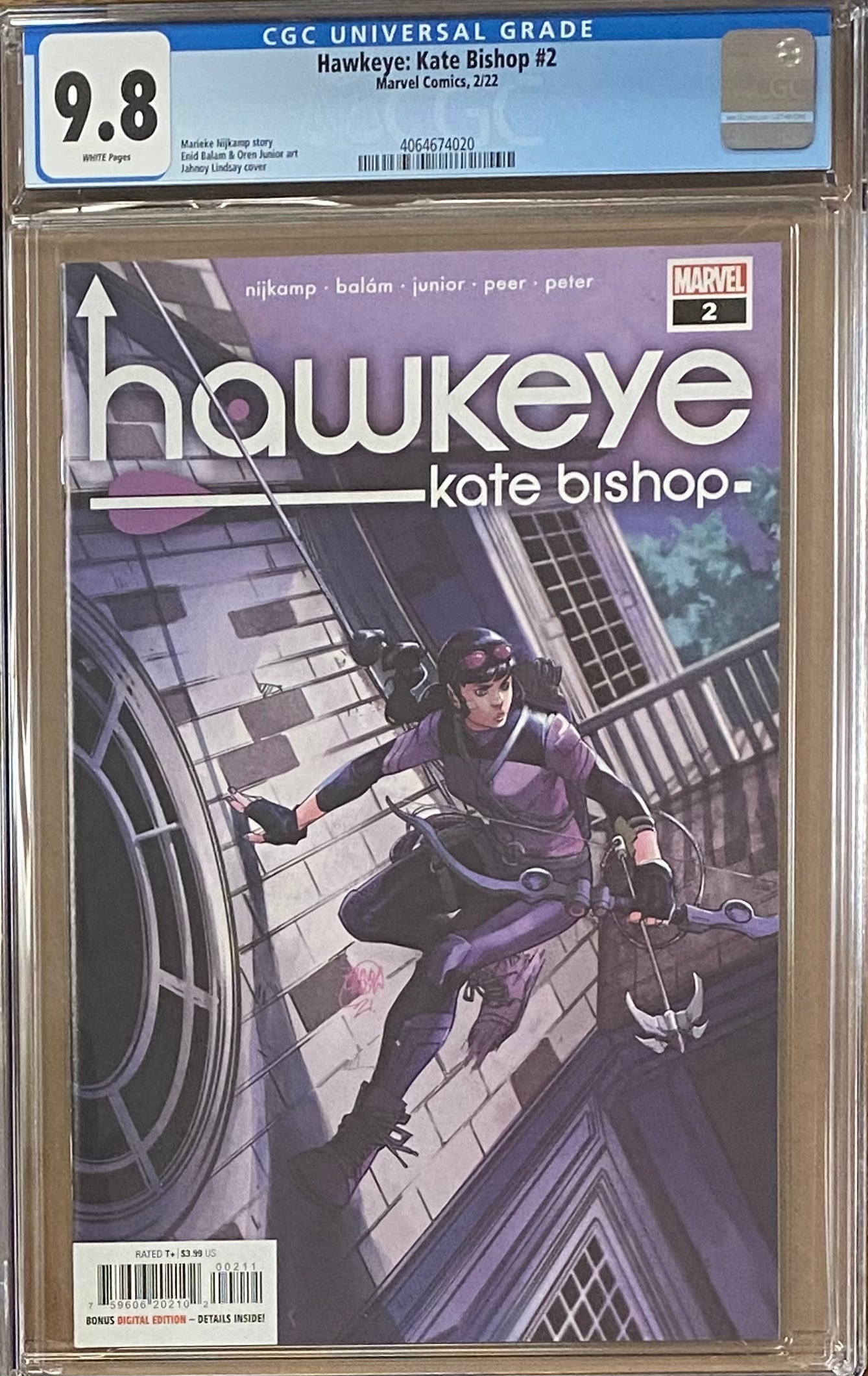Hawkeye: Kate Bishop #2 CGC 9.8