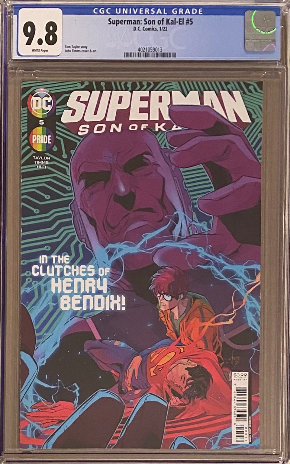 Superman: Son of Kal-El #5 CGC 9.8