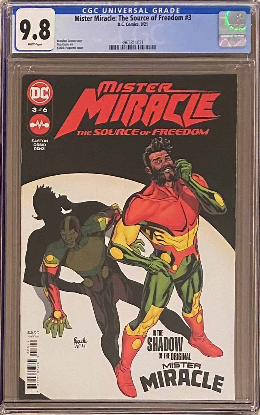 Mister Miracle: The Source of Freedom #3 CGC 9.8