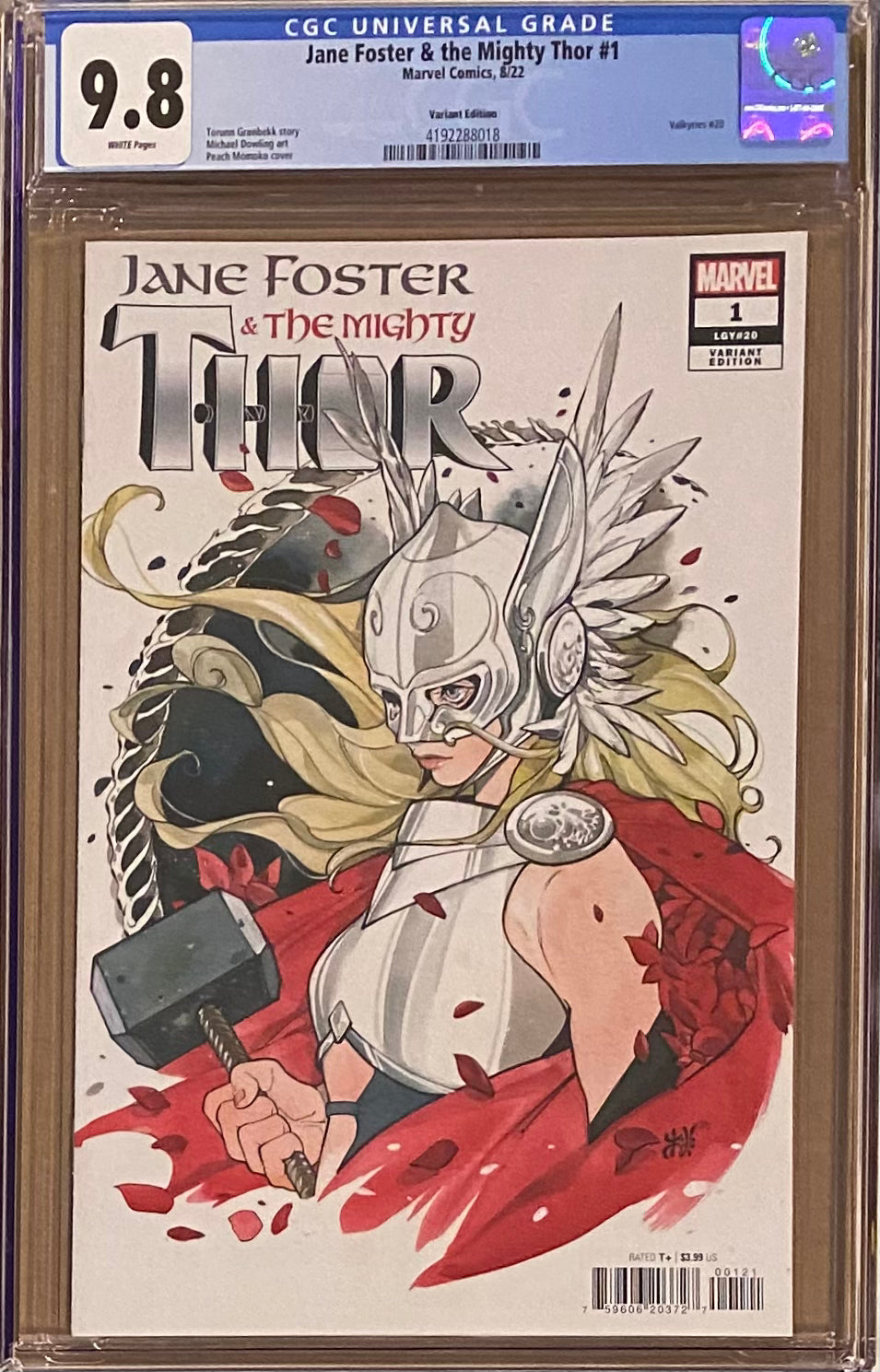 Jane Foster & The Mighty Thor #1 Momoko Variant CGC 9.8