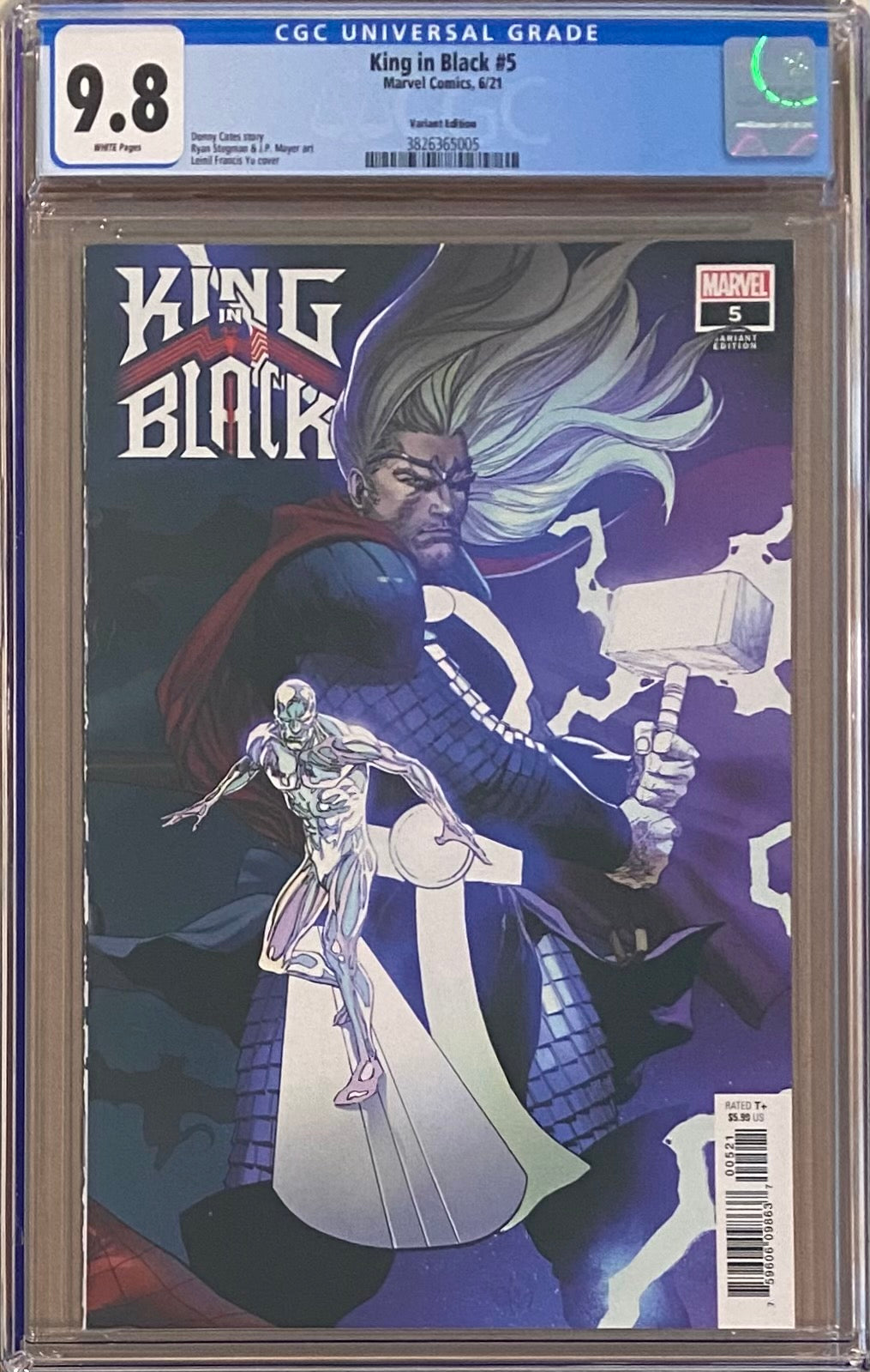 King in Black #5 Yu Connecting Variant CGC 9.8