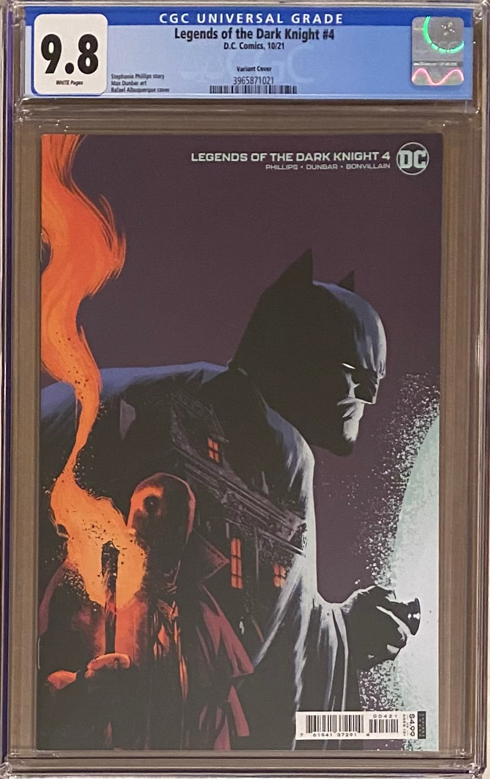 Legends of the Dark Knight #4 Variant CGC 9.8