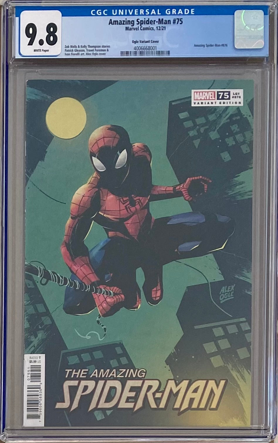 Amazing Spider-Man #75 Ogle Variant CGC 9.8