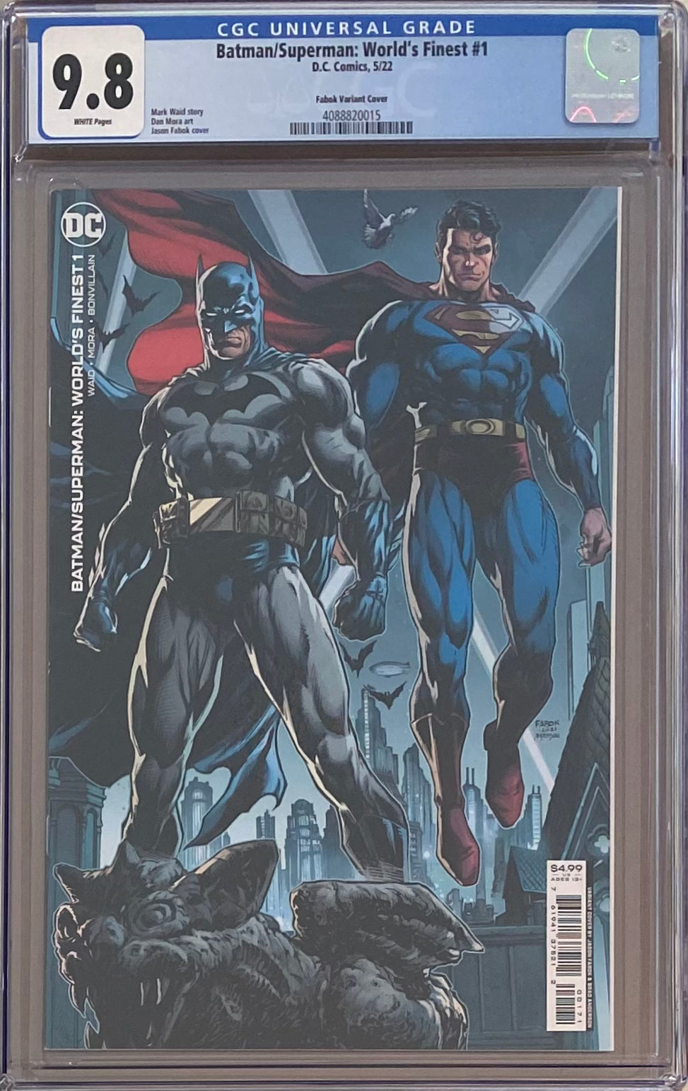 Batman/Superman: World's Finest #1 Fabok Variant CGC 9.8