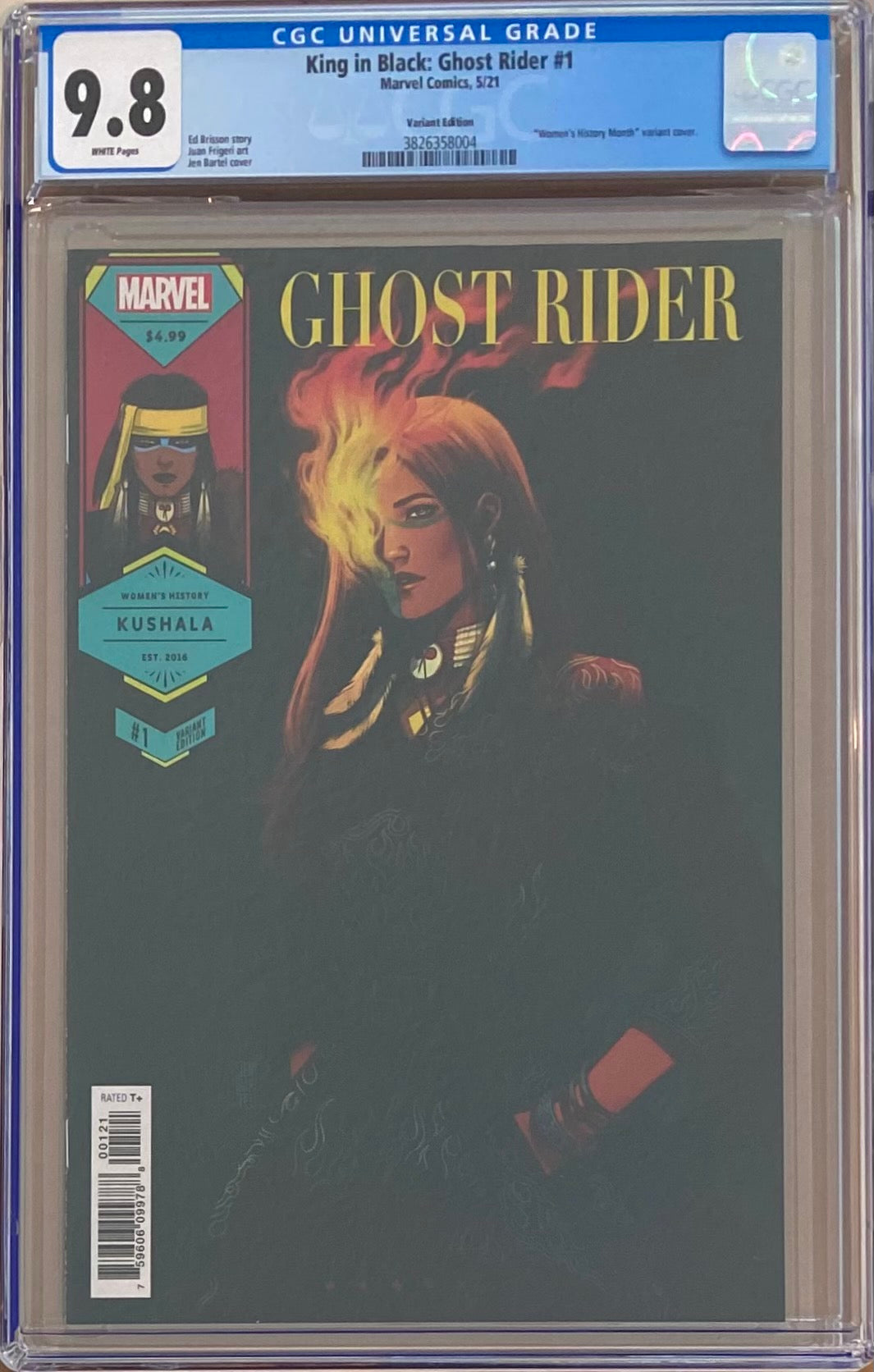 King in Black: Ghost Rider #1 Bartel "Women's History Month" Variant CGC 9.8
