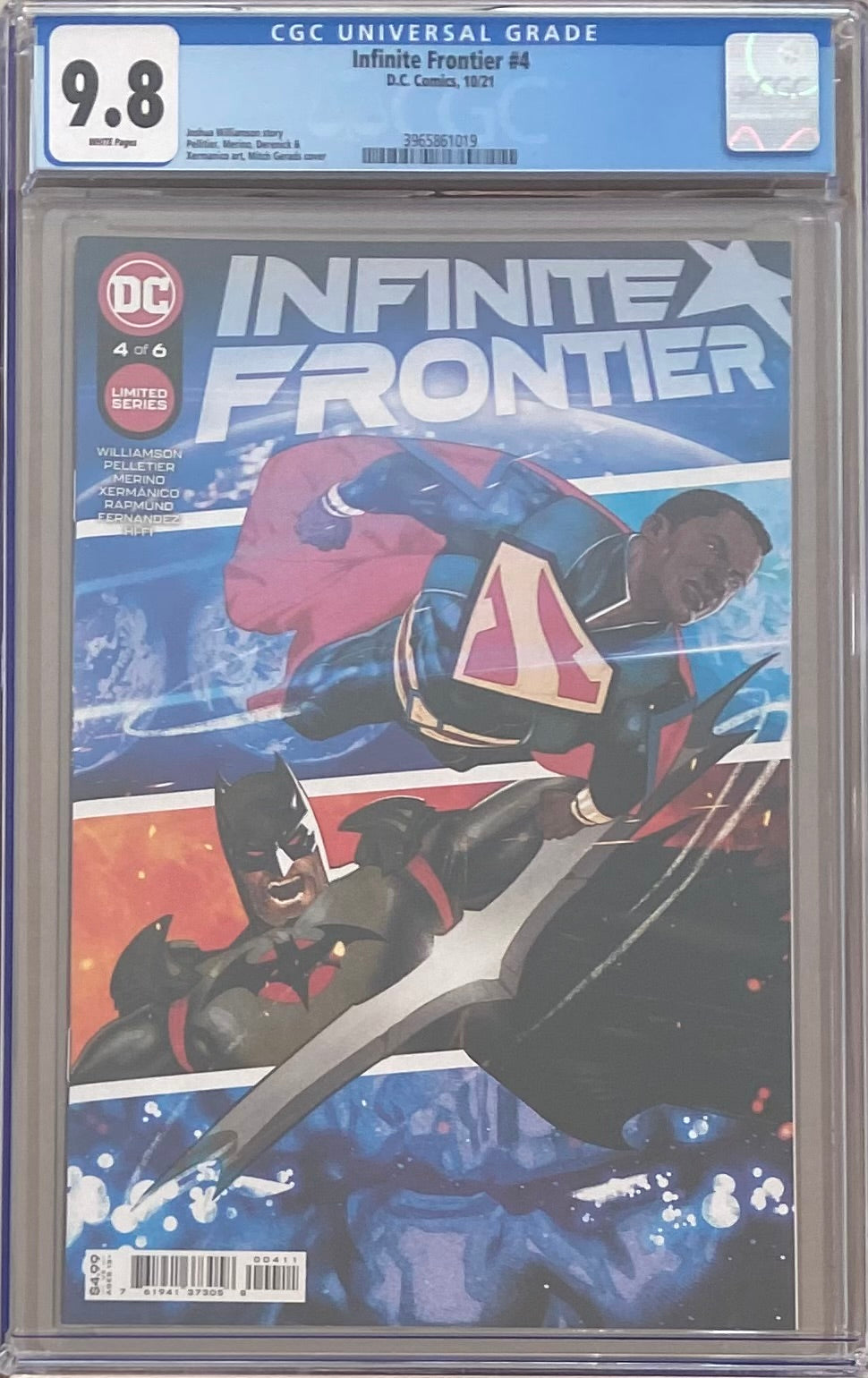 Infinite Frontier #4 CGC 9.8