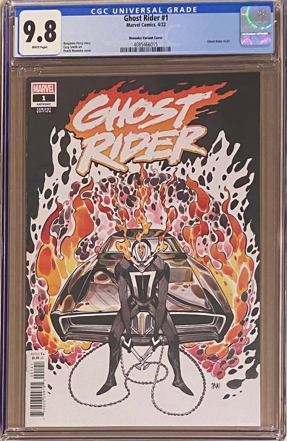 Ghost Rider #1 Momoko Variant CGC 9.8