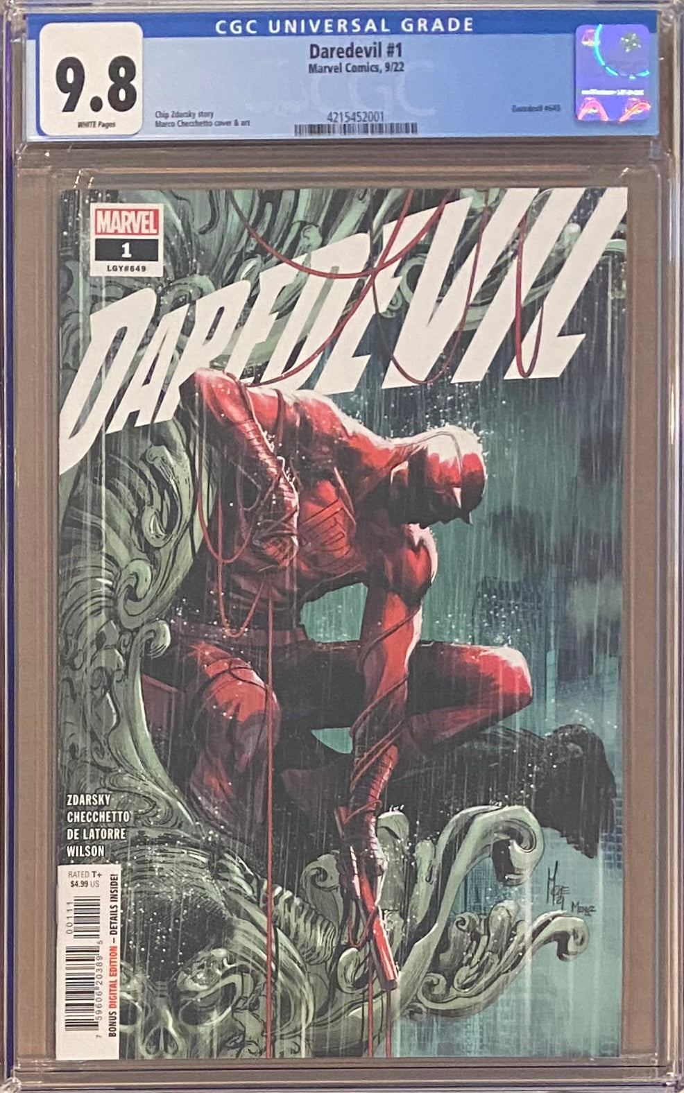Daredevil #1 CGC 9.8