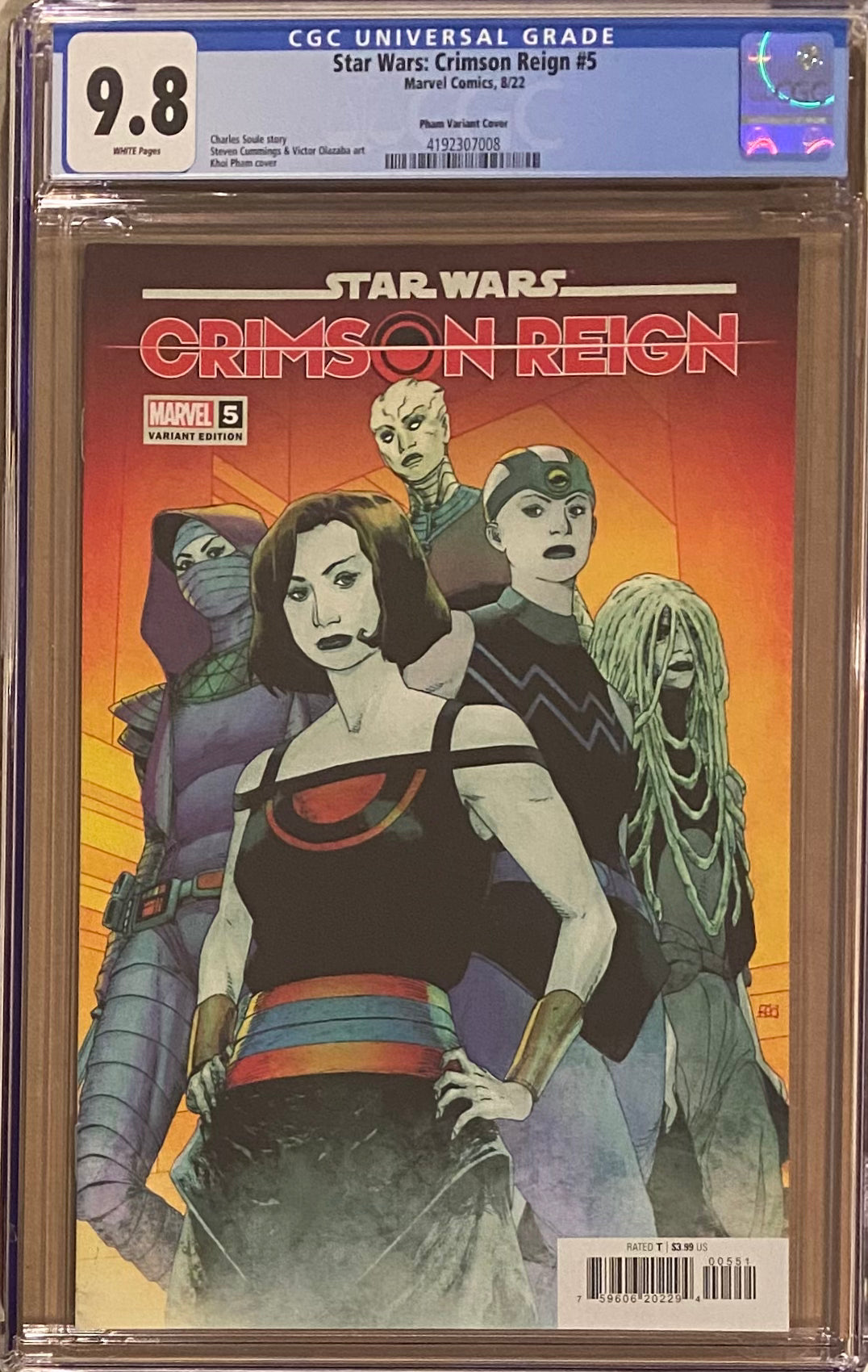 Star Wars: Crimson Reign #5 Pham Variant CGC 9.8