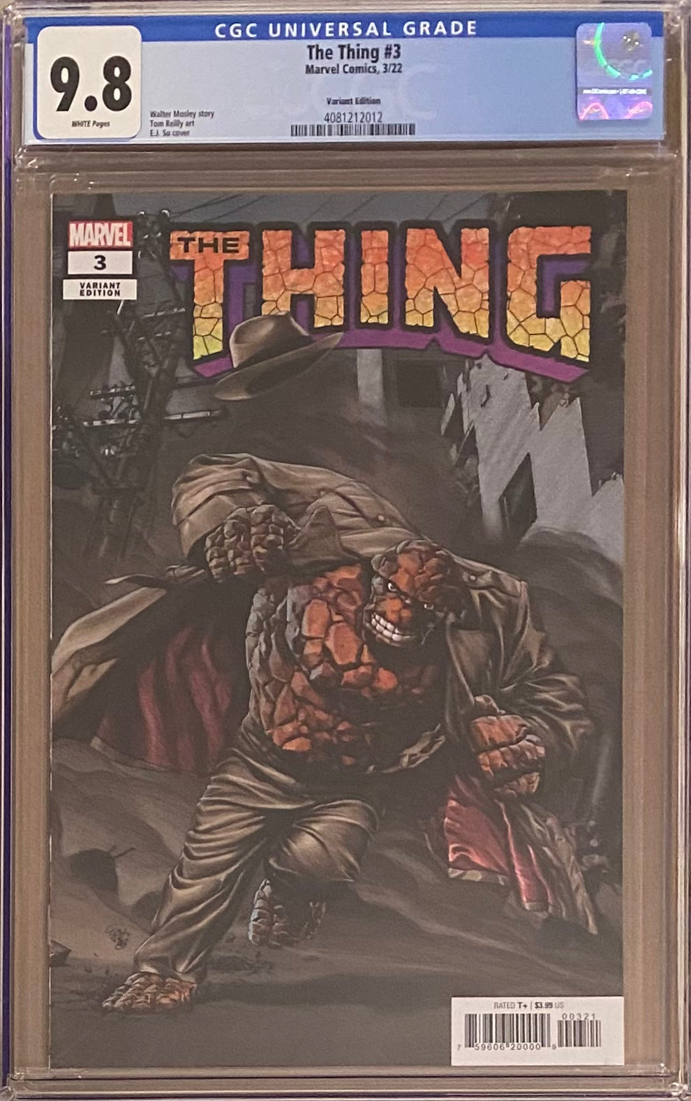 The Thing #3 Variant CGC 9.8