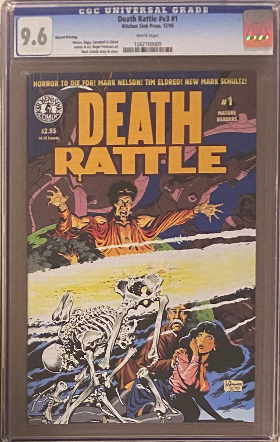 Death Rattle #v3 #1 CGC 9.6