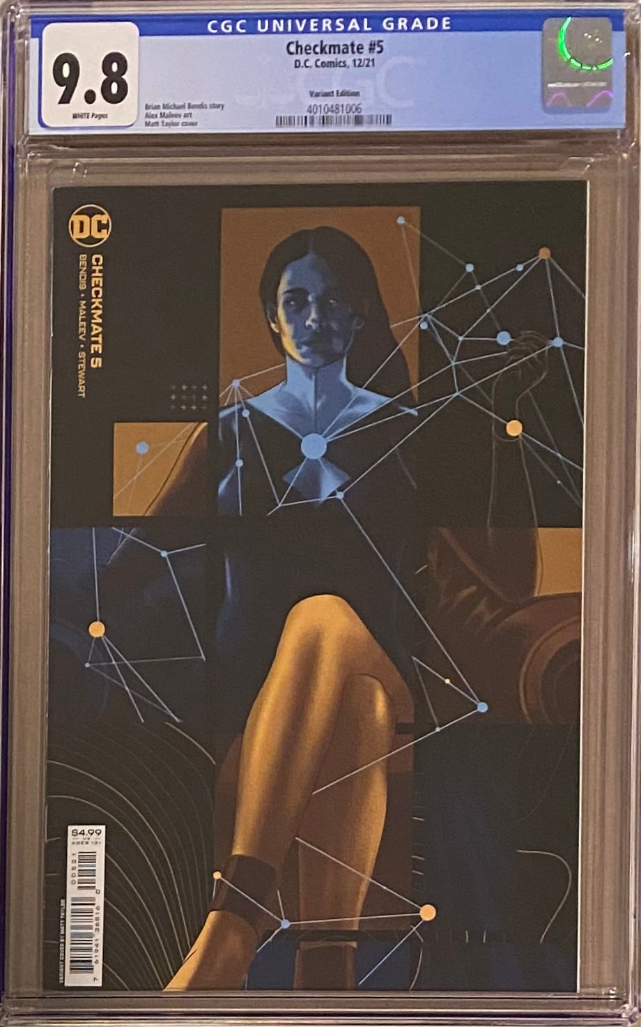 Checkmate #5 Variant CGC 9.8