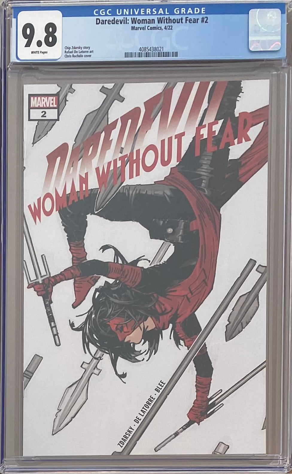 Daredevil: Woman Without Fear #2 CGC 9.8