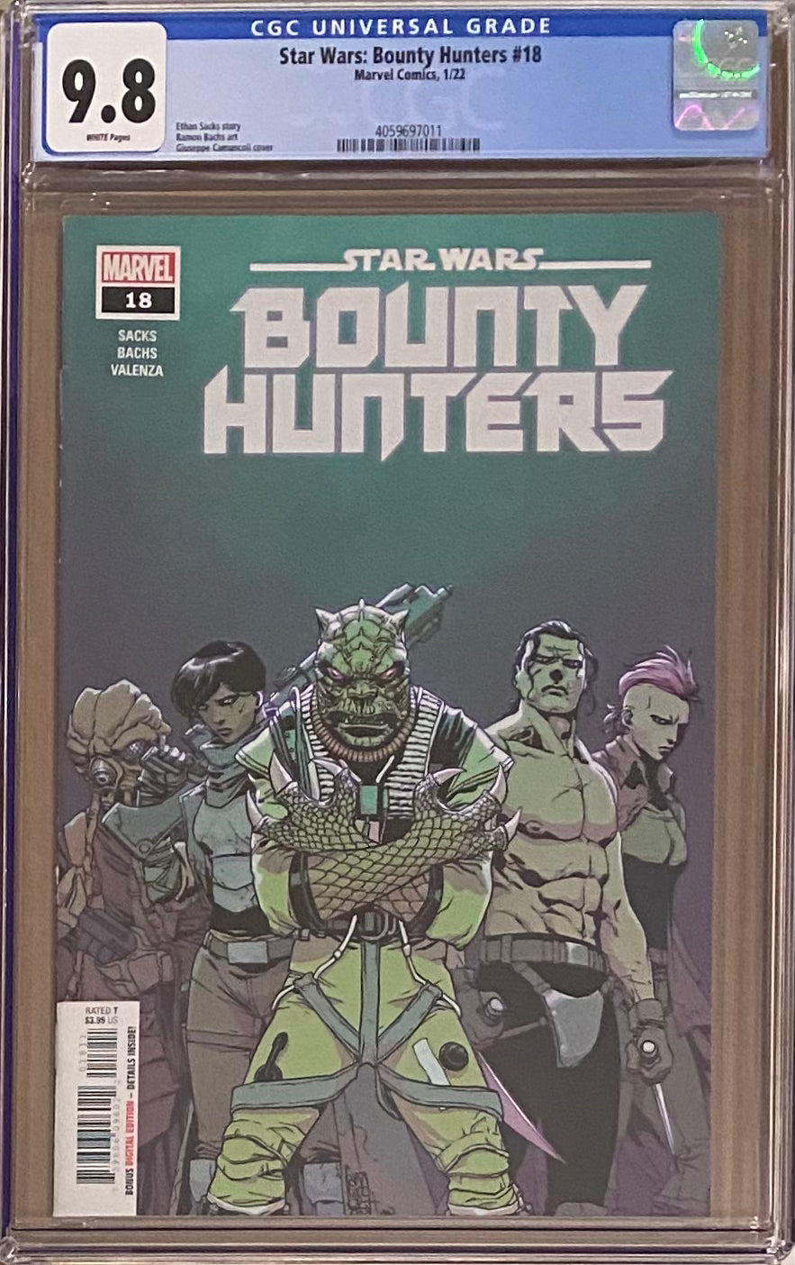 Star Wars: Bounty Hunters #18 CGC 9.8