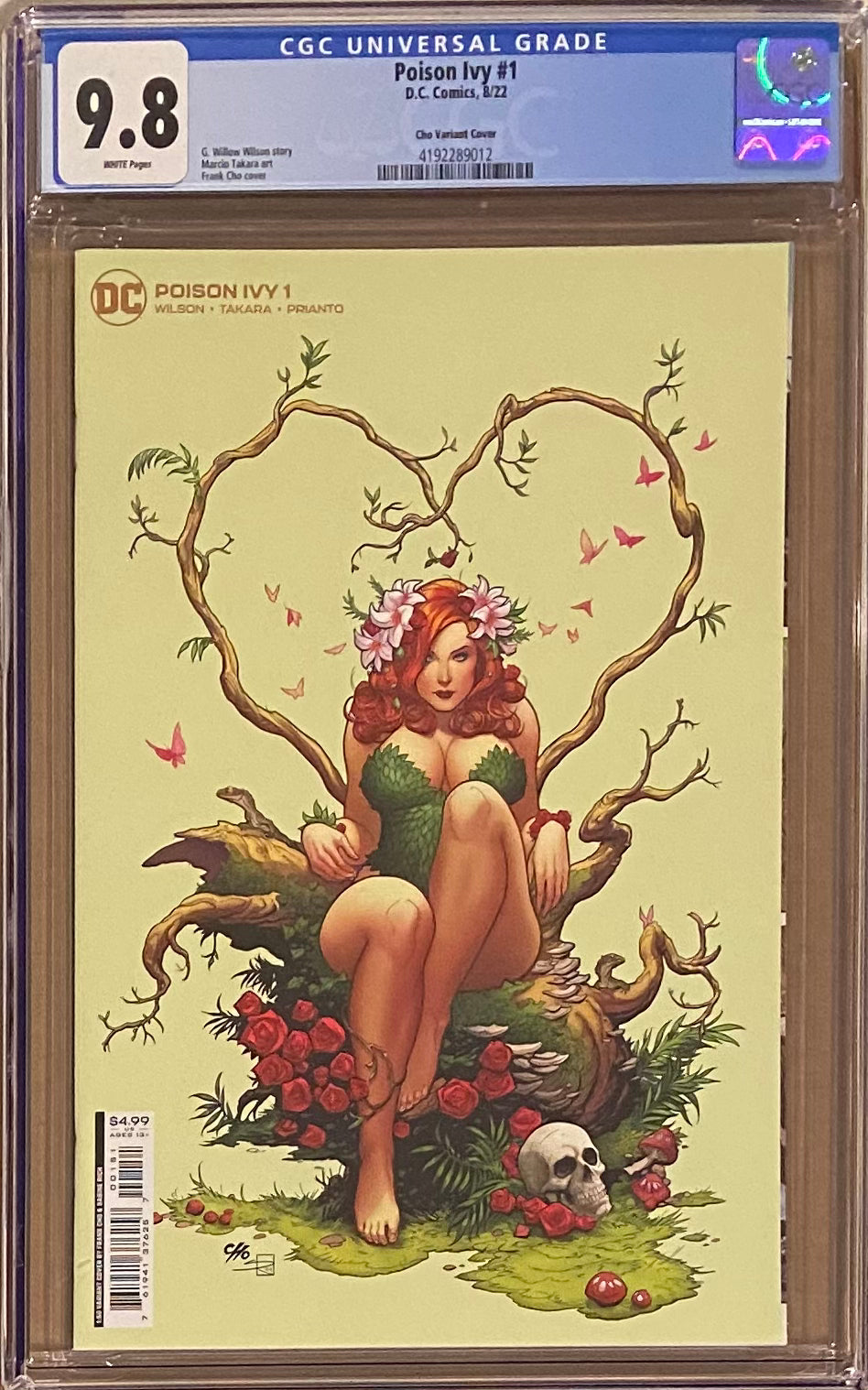 Poison Ivy #1 Cho 1:50 Retailer Incentive Variant CGC 9.8