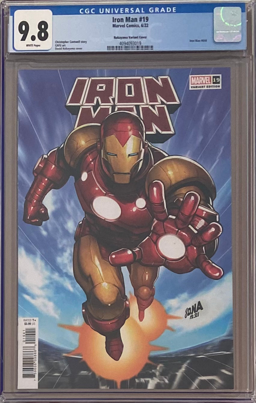 Iron Man #19 Nakayama 1:25 Retailer Incentive Variant CGC 9.8
