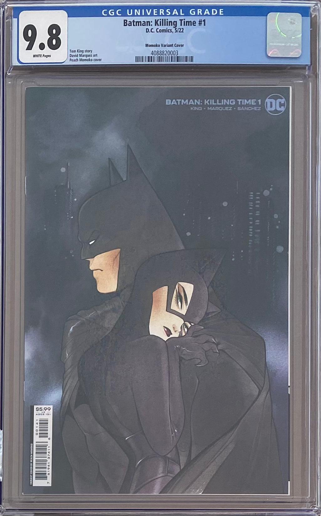Batman: Killing Time #1 Momoko 1:100 Retailer Incentive Variant CGC 9.8