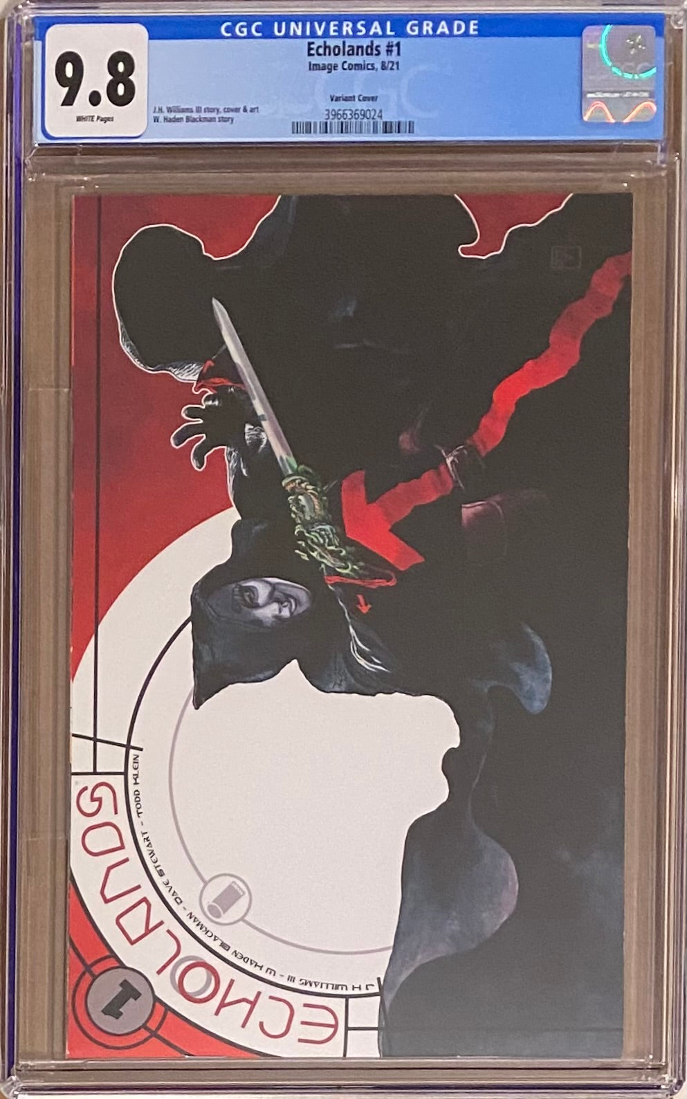 Echolands #1 Variant CGC 9.8