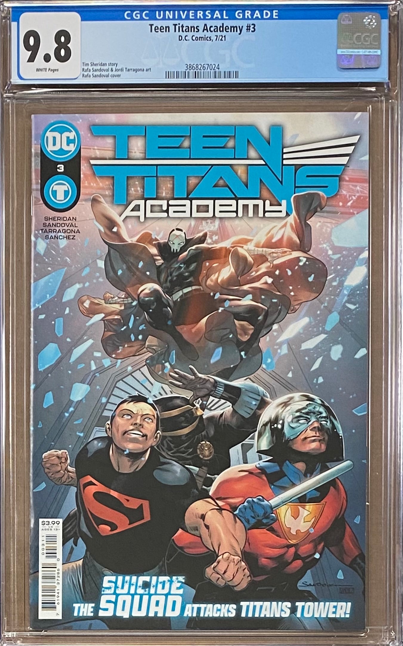 Teen Titans Academy #3 CGC 9.8