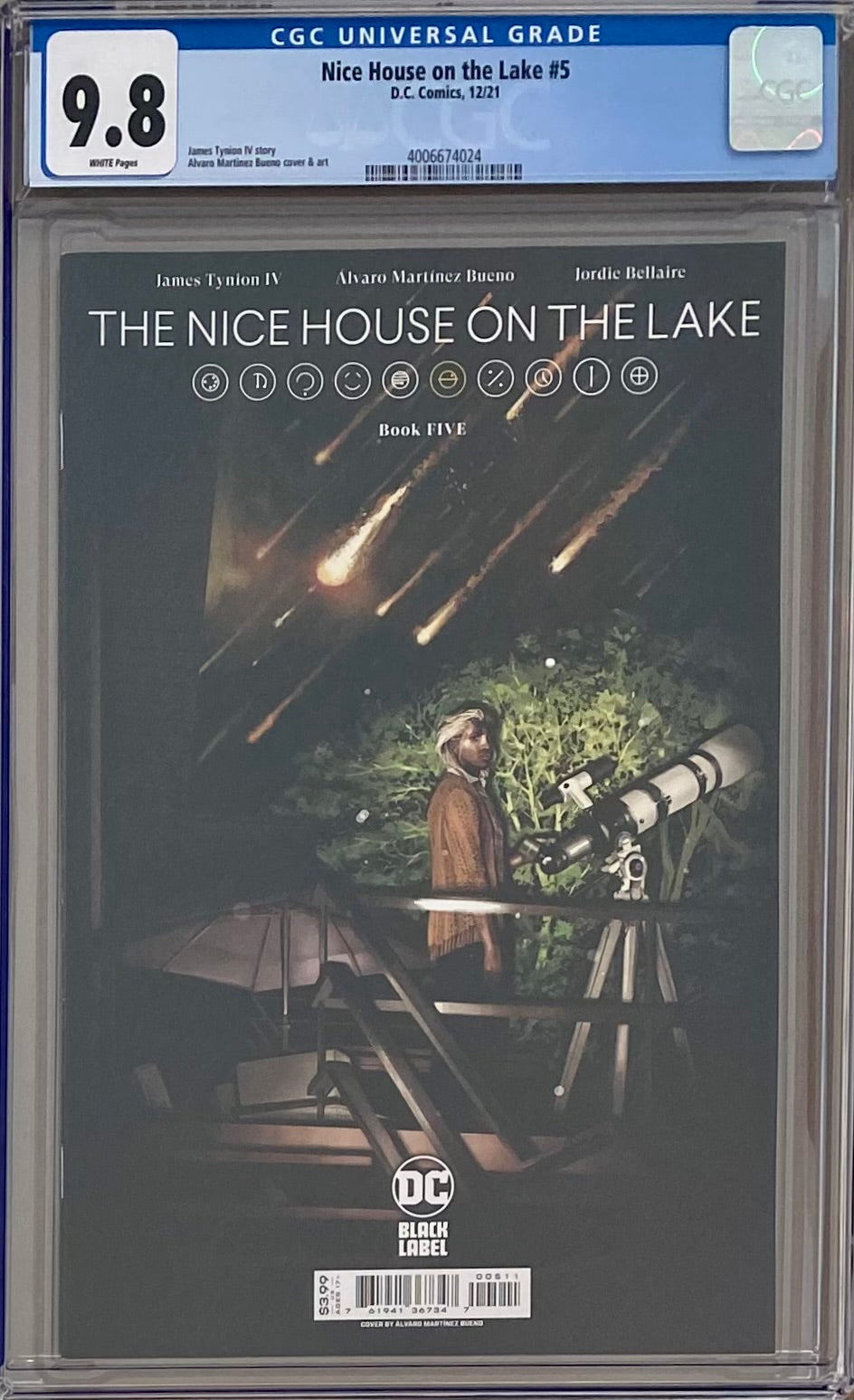 Nice House on the Lake #5 CGC 9.8 - DC Black Label