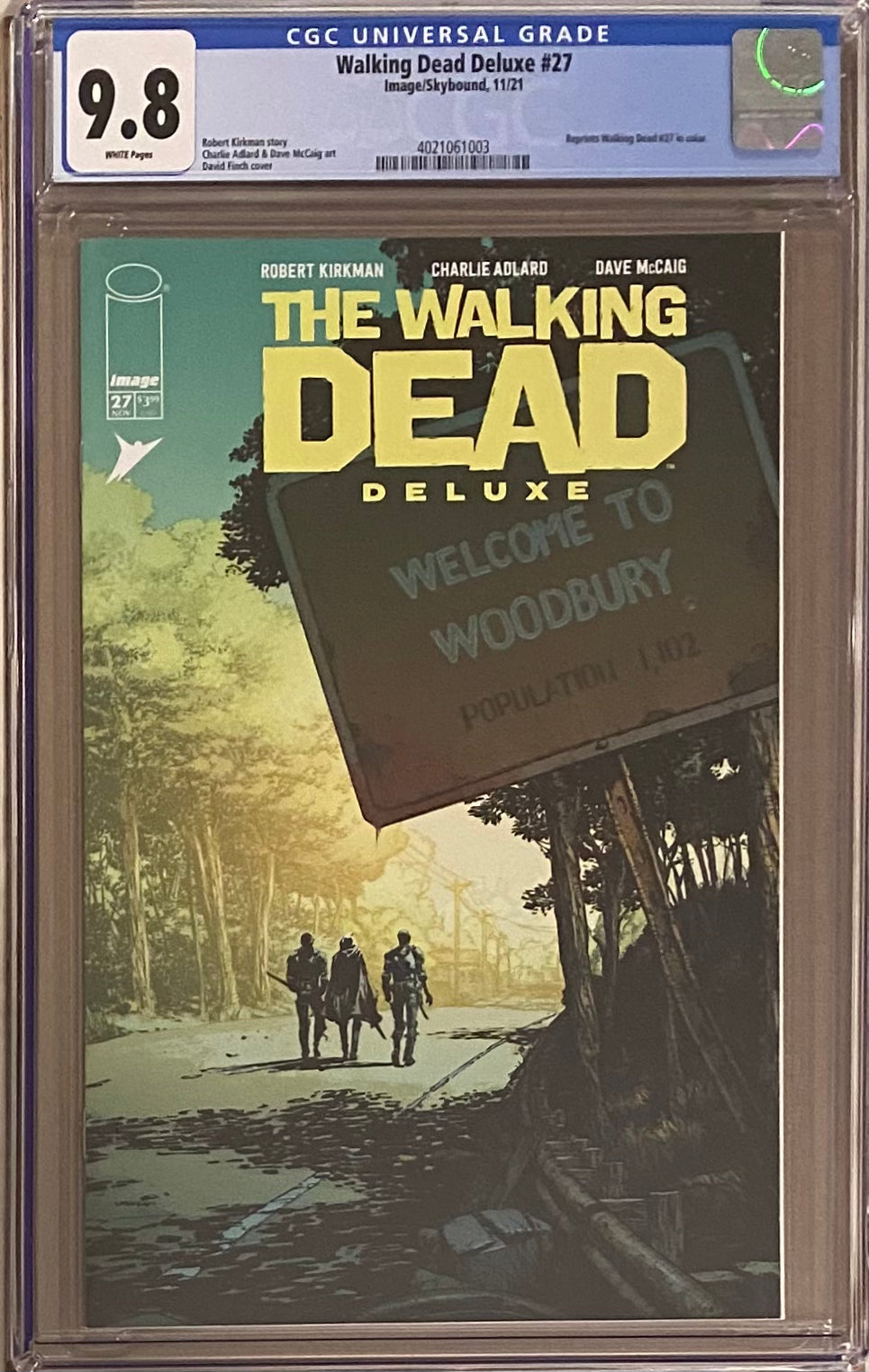 Walking Dead Deluxe #27 CGC 9.8
