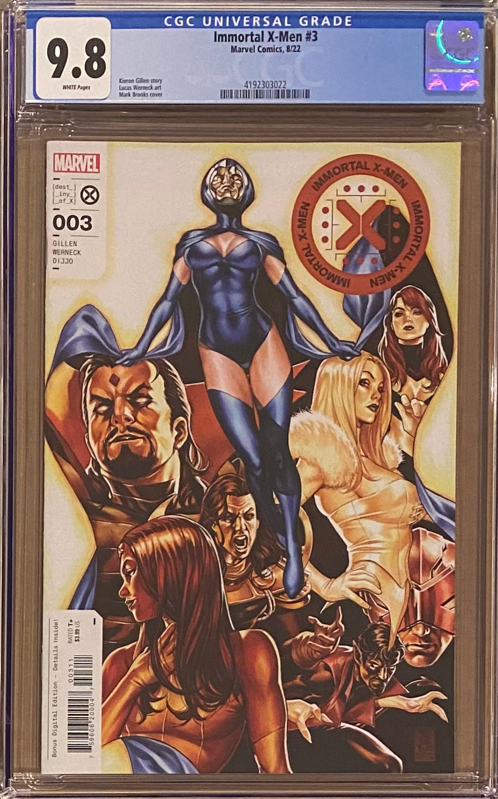 Immortal X-Men #3 CGC 9.8